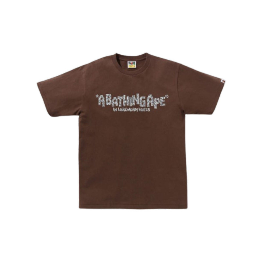 베이프 와일드 레오파드 패턴 프리머티브 로고 티셔츠 3컬러 1L80110043