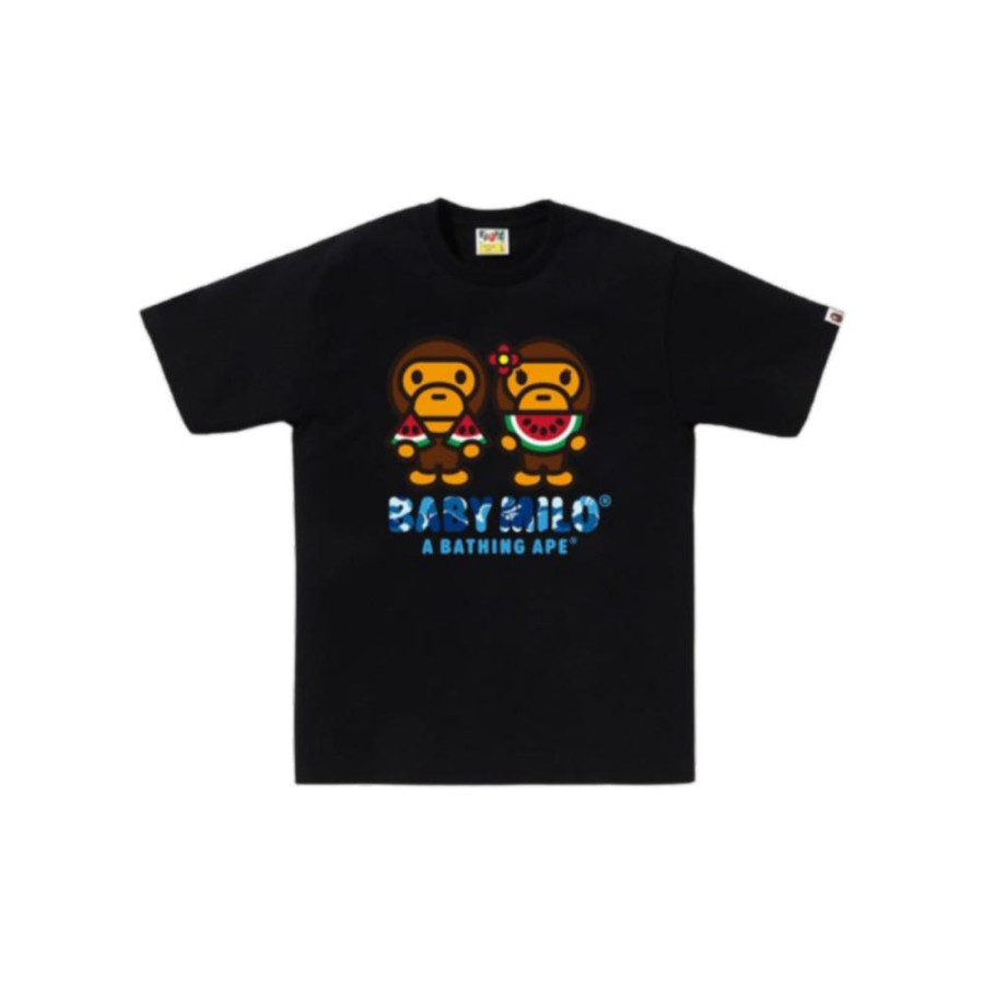 베이프 ABC 카모 베이비 마일로 워터멜론 썸머 반팔티 2컬러 2L72110008