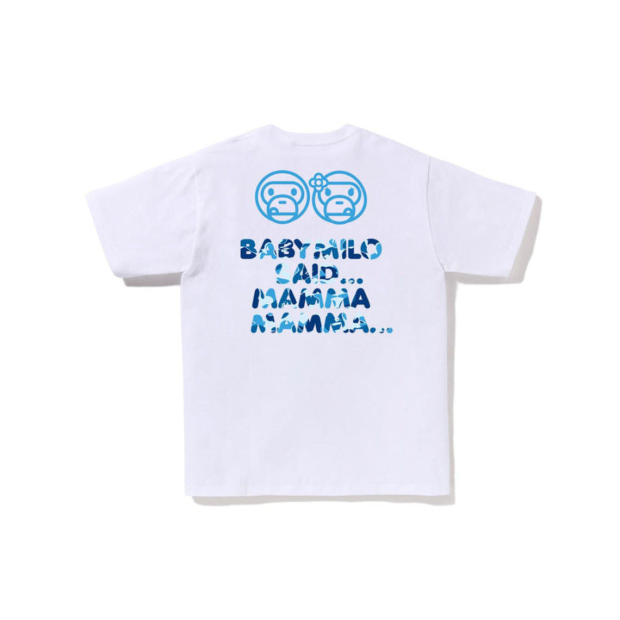 베이프 ABC 카모 베이비 마일로 워터멜론 썸머 반팔티 2컬러 2L72110008