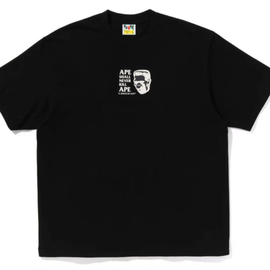 베이프 프랑켄슈타인 베이프 로고 릴렉스핏 티셔츠 2컬러 1L80110338