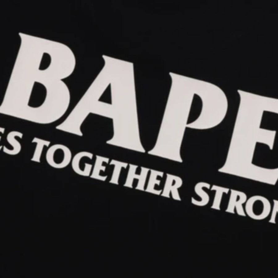 베이프 프랑켄슈타인 베이프 로고 릴렉스핏 티셔츠 2컬러 1L80110338