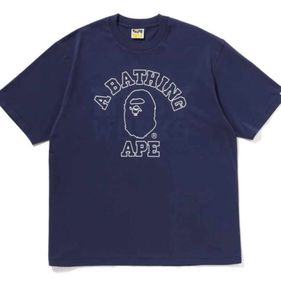 베이프 칼리지 릴렉스핏 티셔츠1 3컬러 1L80110328