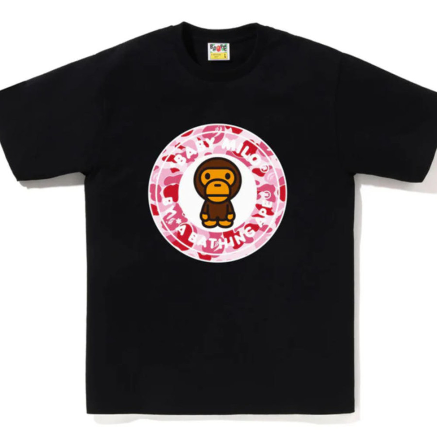 베이프 ABC 카모 마일로 비지 워크 티셔츠 6컬러 2L80110003