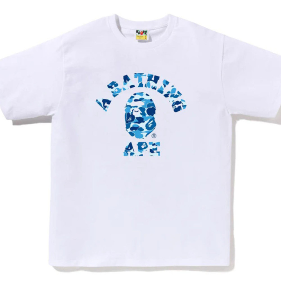 베이프 ABC 카모 칼리지 티셔츠 6컬러 1L80110005