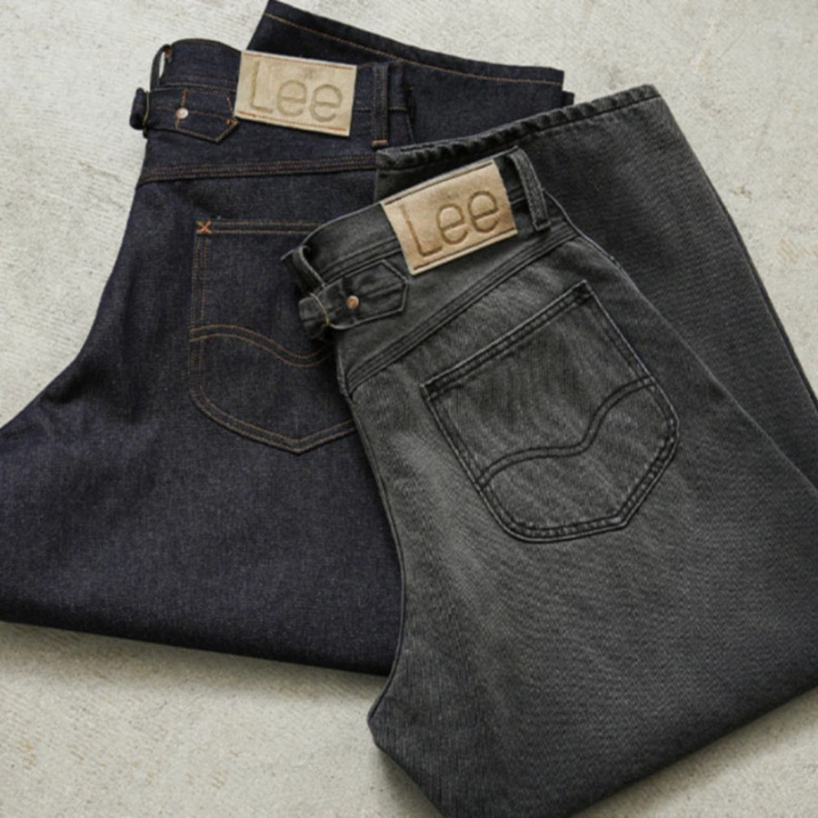 리 LEE 슈퍼사이즈 카우보이 데님 와이드 빅실루엣 팬츠 2컬러 LM4713