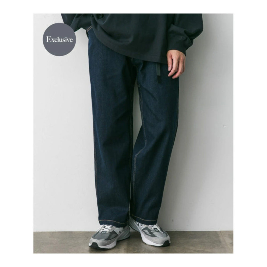 그라미치 X 어반리서치도어 URBAN RESEARCH DOORS 별주 마운틴 와이드 데님 팬츠 4컬러 DMA4-GMP5-S2078