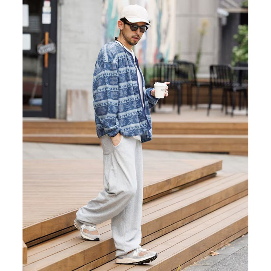 프릭스스토어 빅실루엣 원 포인트 로고 플리스 스냅 버튼 스핀들 가디건 8컬러 1059248900122