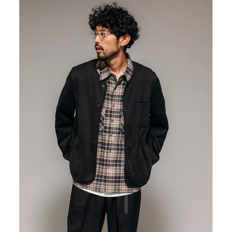 프릭스스토어 릴렉스 핏 니트 플리스 가디건 4컬러 1035248900828