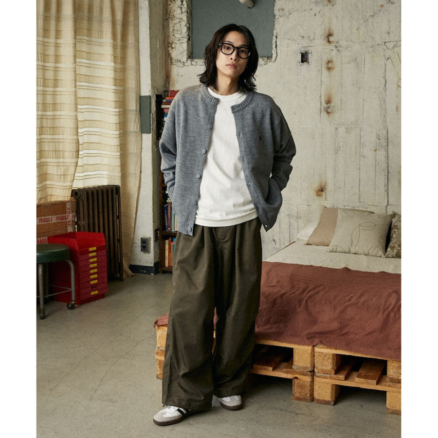 U.S. POLO ASSN. 유에스폴로에센 PUBLUX 별주 크루넥 니트 가디건 4컬러 3135291600006