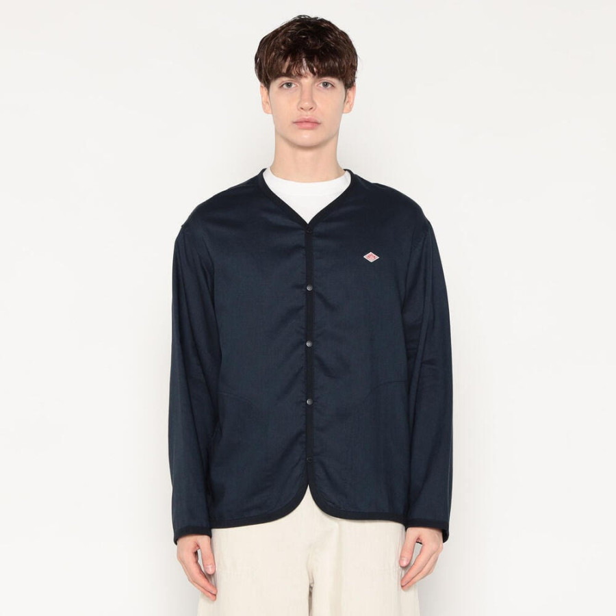 단톤 린넨 폴리에스터 천 가디건 셔츠 3컬러 DT-B0350 LIP DNB251M104-0021