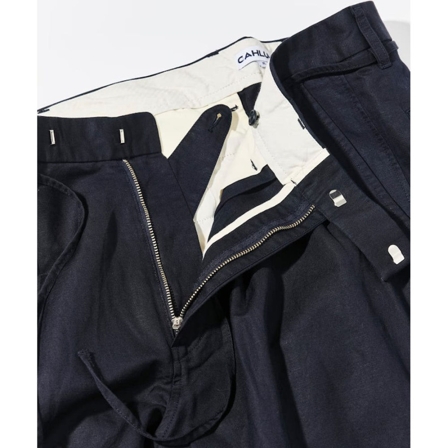 프릭스스토어 카우람 코튼 린넨 투턱 치노 팬츠 2컬러 1043390900088