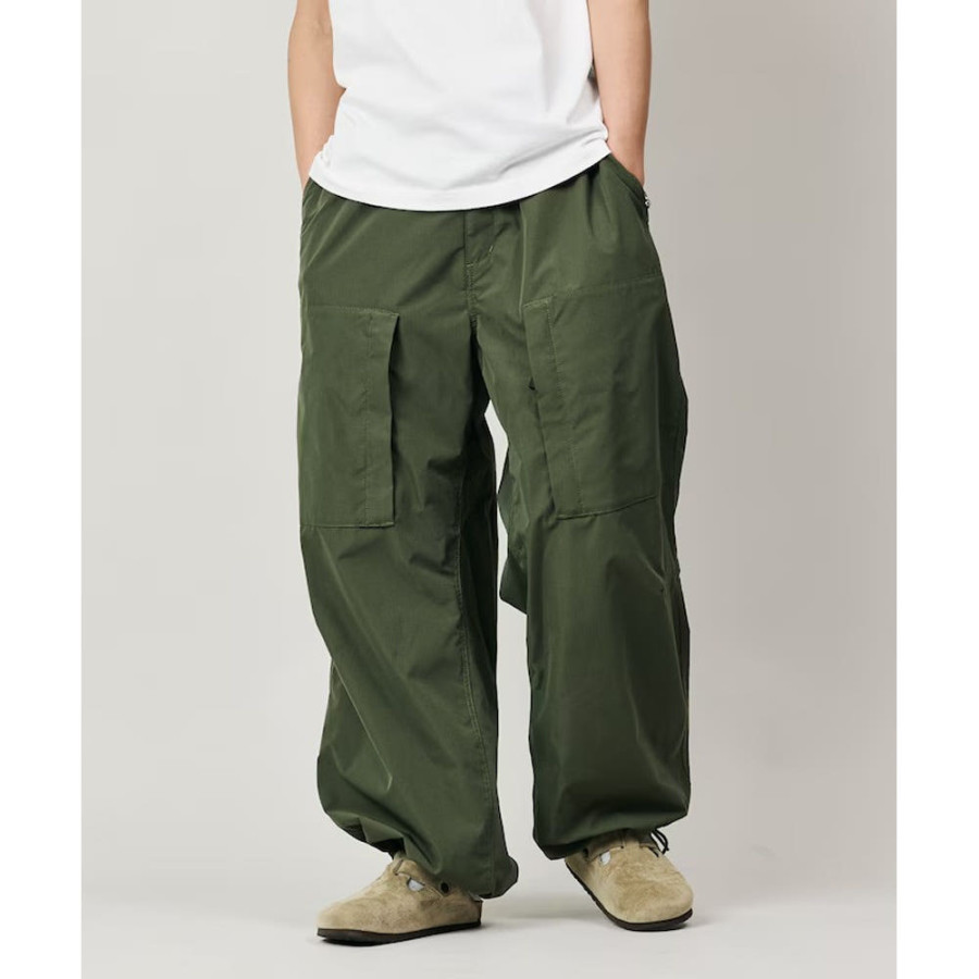 프릭스스토어 퀵 드라이 패브릭 와이드 실루엣 폴리립크로스 밀리터리 헬리콥터 바지 4컬러 1243248900605