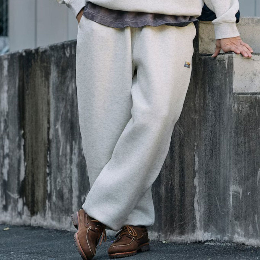 프릭스스토어 빅실루엣 골판지 원포인트 로고 스핀들 스웨트 팬츠 7컬러 1043248901241