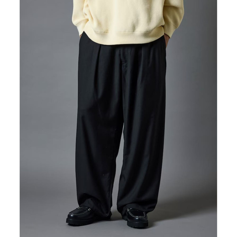 프릭스스토어 와이드 실루엣 배럴 레그 슬랙스 팬츠 4컬러 1243248900593