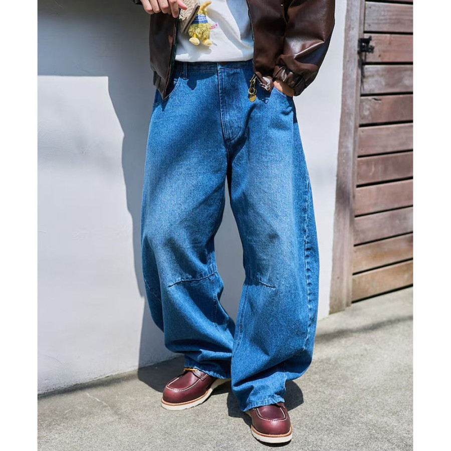 프릭스스토어 와이드 실루엣 원워시 커브 코듀로이팬츠 4컬러 1043248901205