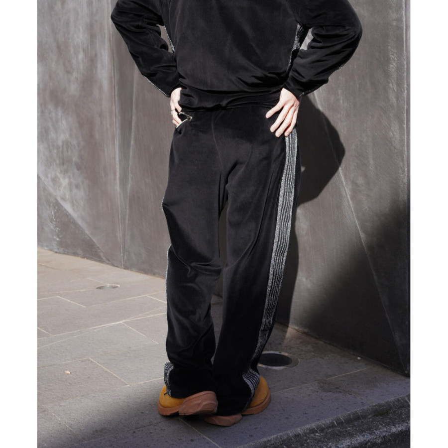 니들스 LHP 익스클루시브 트랙팬츠 C/PE 벨루어 블랙 7846110306