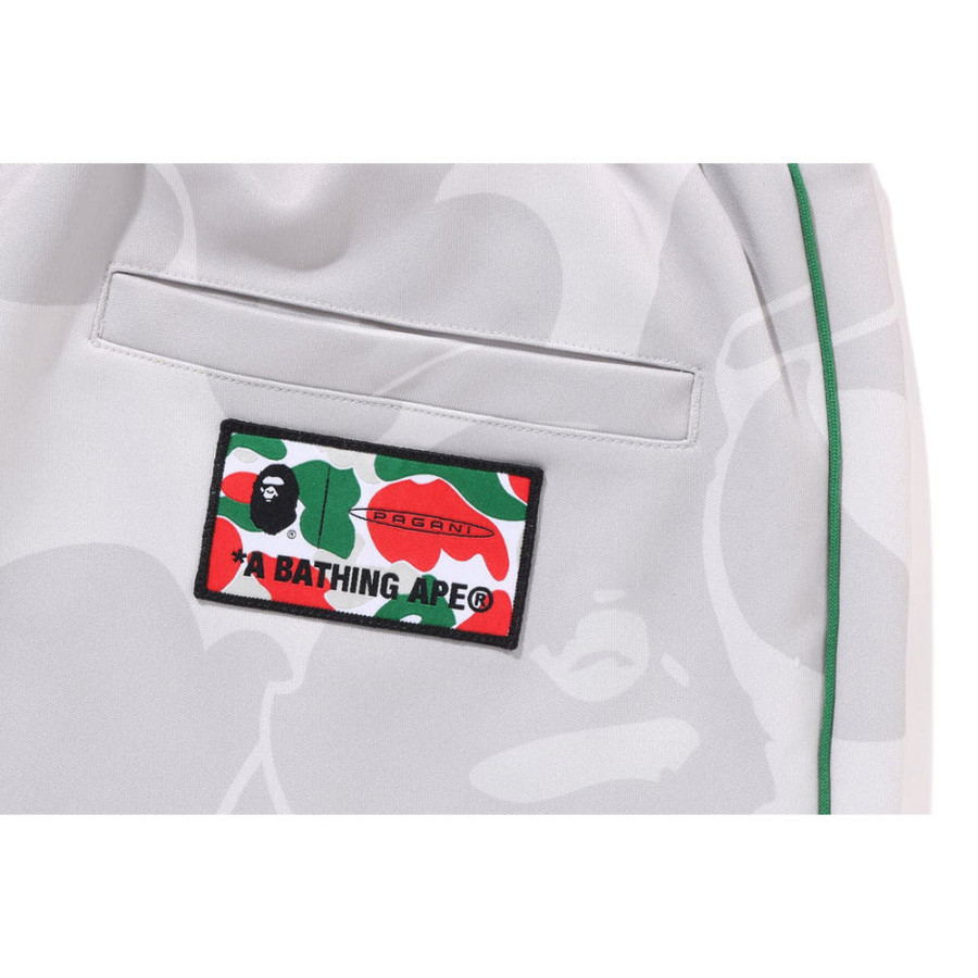 베이프 X 파가니 솔리드 카모 로고 릴랙스 핏 트랙 팬츠 2컬러 1L23152903