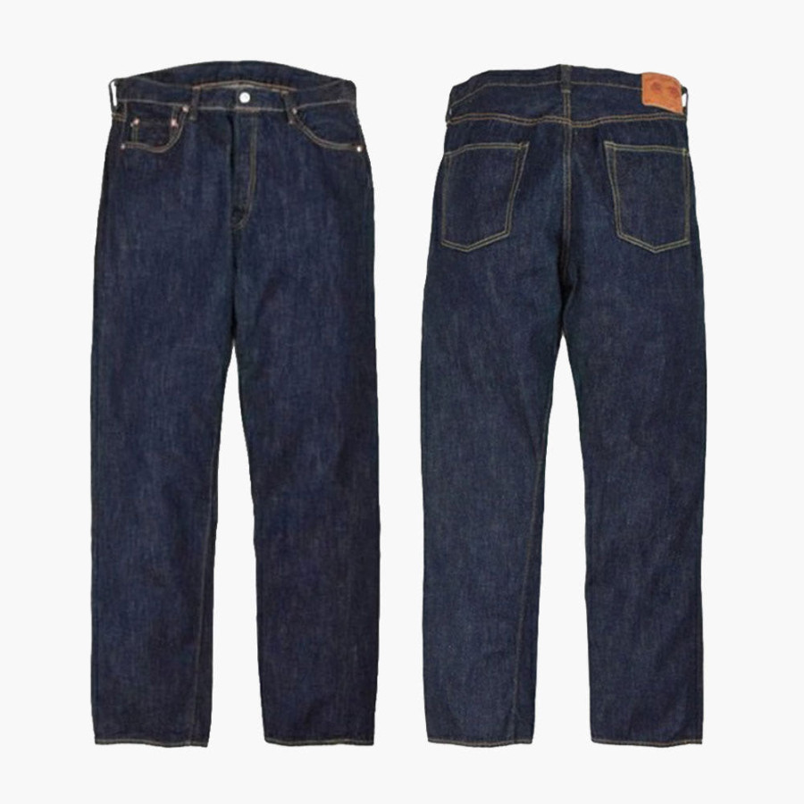 풀카운트 라이트온스 11.5oz 스트레이트 테이퍼드 데님 슈퍼 스무스 청바지 인디고 블루 1101SSW