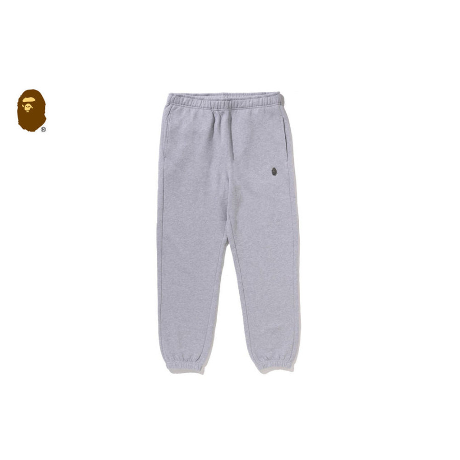 베이프 원포인트 레귤러핏 스웨트팬츠 4컬러 1L80152319