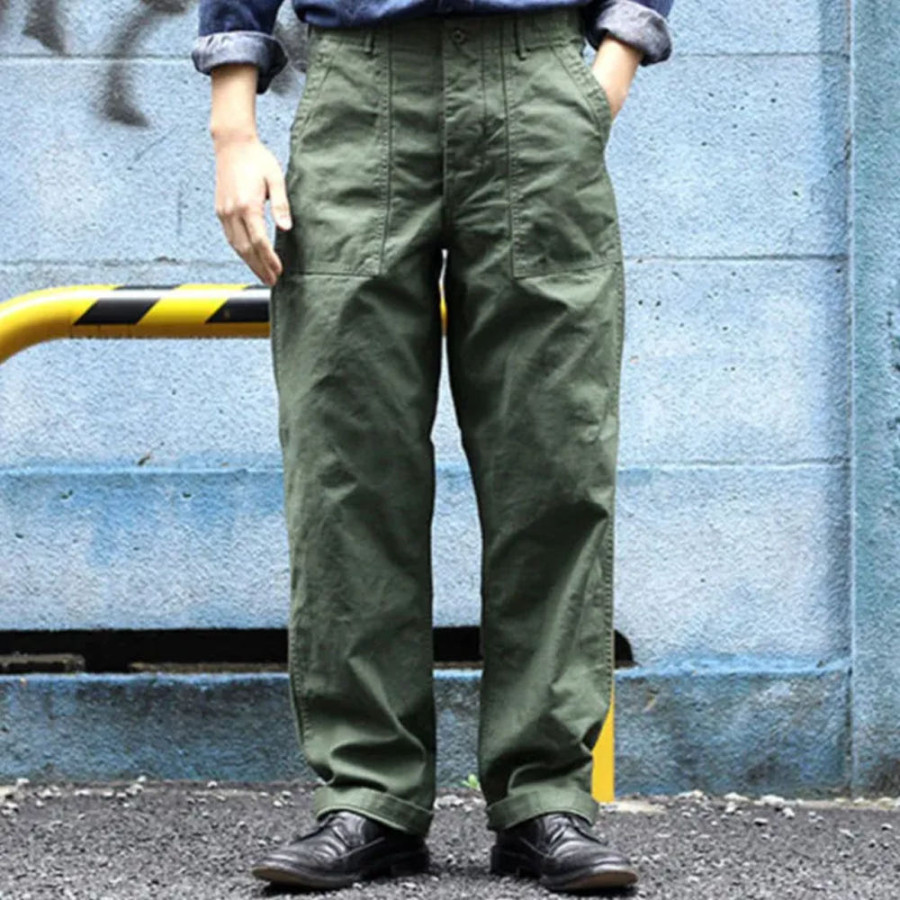 [예약발송/한정수량초특가]오어슬로우 US ARMY FATIGUE 퍼티그 팬츠 오리지널 레귤러핏 3컬러
