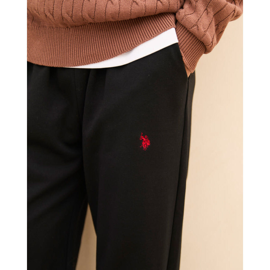 U.S. POLO ASSN. 유에스폴로에센 더블 호스맨 자수 스웨트 팬츠 3컬러 PLM53330