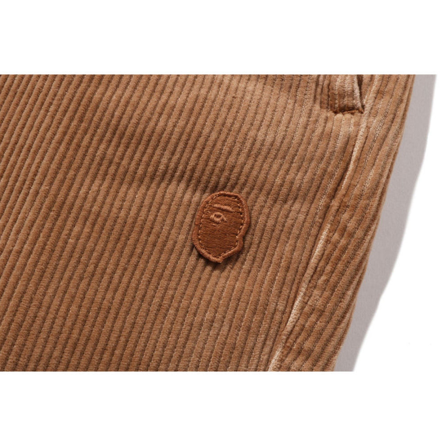 베이프 원포인트 헤비 웨스트 코듀로이 릴렉스핏 이지 팬츠 2컬러 1L80152311