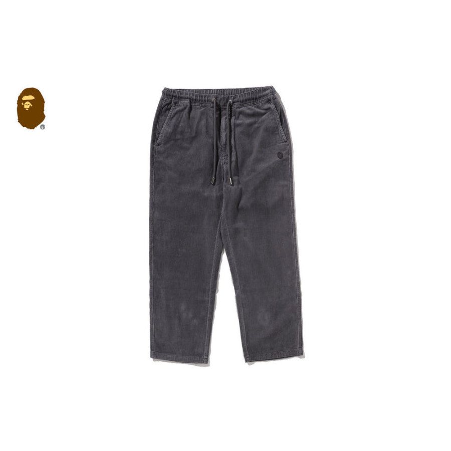 베이프 원포인트 헤비 웨스트 코듀로이 릴렉스핏 이지 팬츠 2컬러 1L80152311