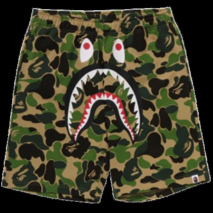 베이프 ABC 카모 샤크 스위트 쇼츠 3컬러 1L30153010
