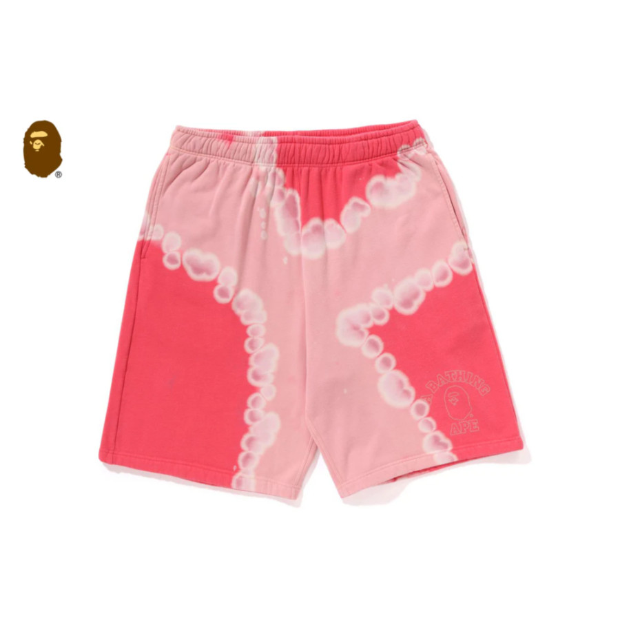 베이프 핸드 다이 릴렉스핏 스웻쇼츠 3컬러 1L30153005