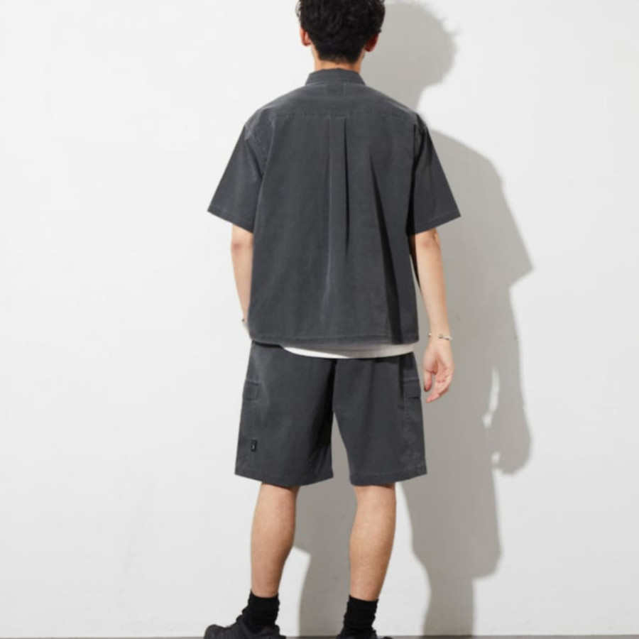 프릭스스토어 AIR TECH BREATH 메쉬 피그먼트 가공 웰빙벨트 카고 반바지 3컬러 1044248900387