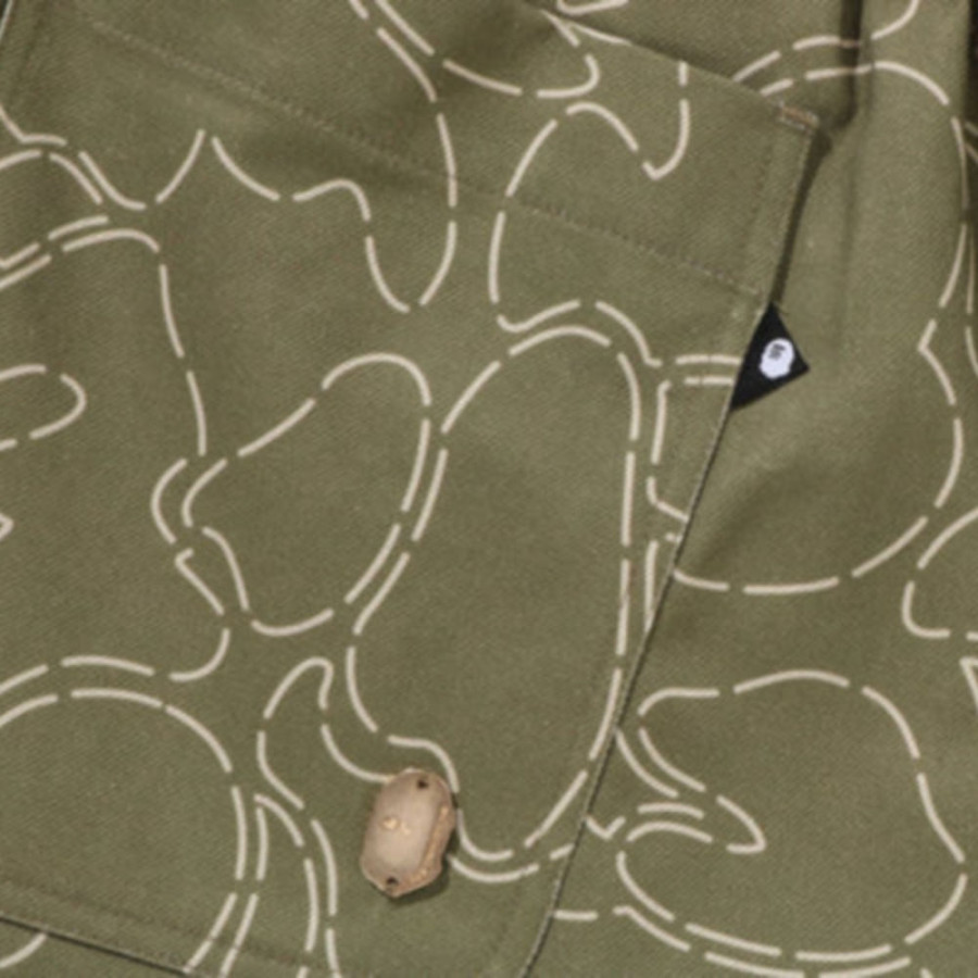 베이프 카모 스포티 반바지 2컬러 7L30153305