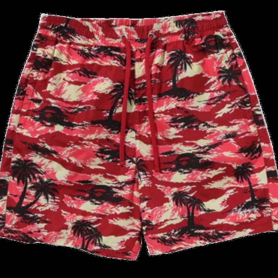 베이프 팜트리 카모 릴렉스핏 비치 반바지 3컬러 1L30153312