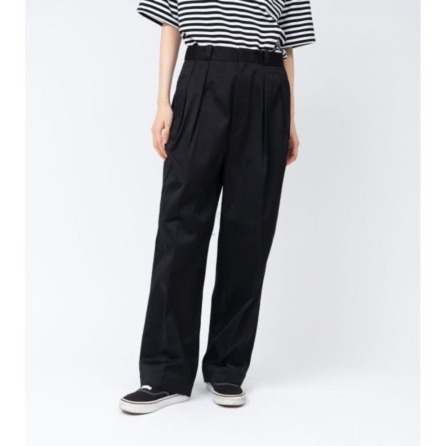 나나미카 여성 더블 플리츠 치노 팬츠 5컬러 SUCS402