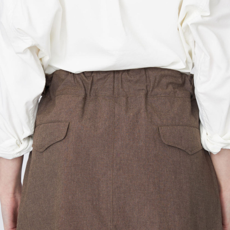 나나미카 여성 코튼 버프 클로스 구르카 스커트 2컬러 S25SE061