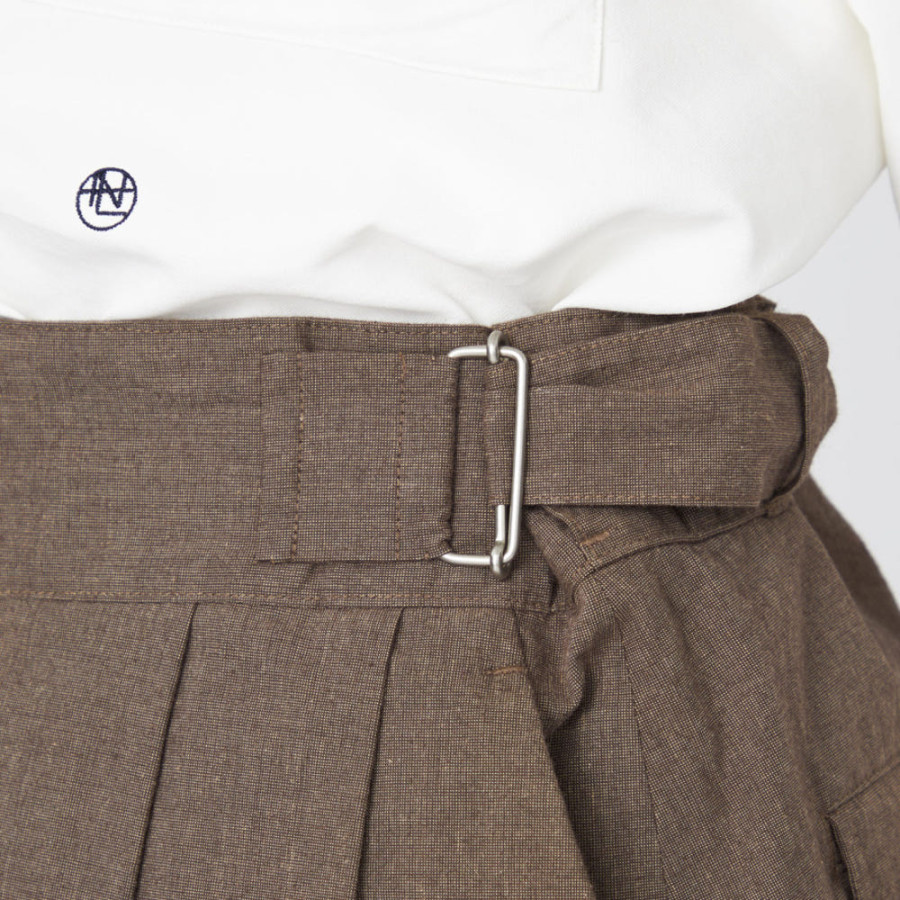 나나미카 여성 코튼 버프 클로스 구르카 스커트 2컬러 S25SE061