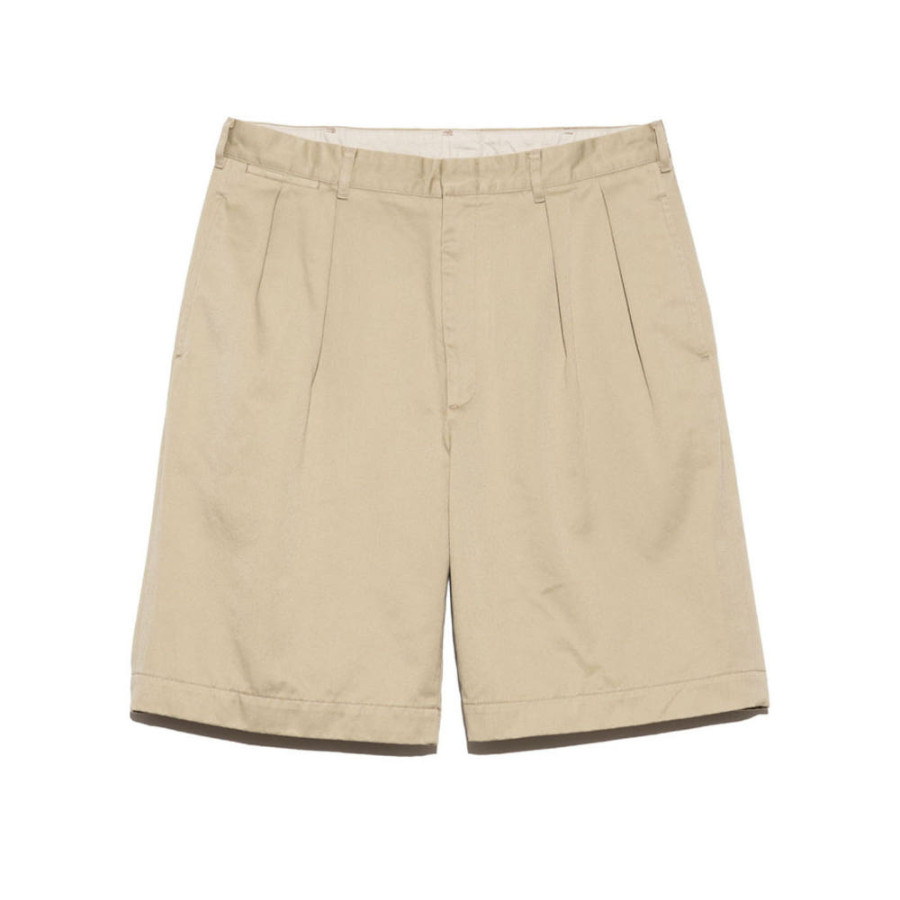 나나미카 더블 플릿 치노 반바지 3컬러 S25SD108