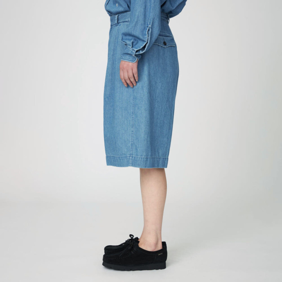 나나미카 여성 라이트 데님 반바지 2컬러 S25SD110