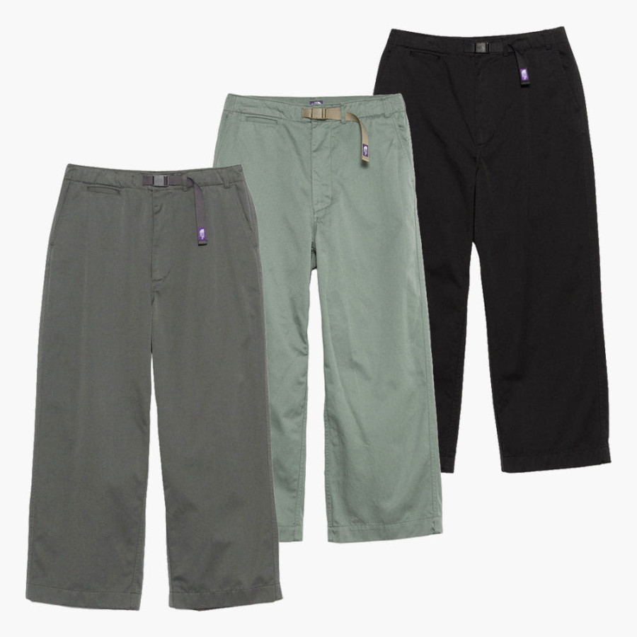 노스페이스 퍼플라벨 치노 와이드 스트레이트 필드 팬츠 3컬러 N25SC093