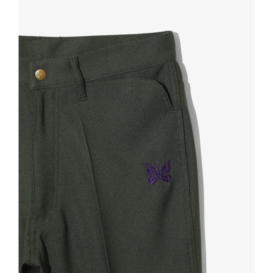 니들스 스트레이트 진 폴리 트윌 슬랙스 4컬러 QV213