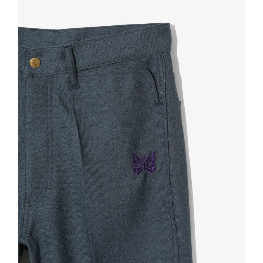 니들스 스트레이트 진 폴리 트윌 슬랙스 4컬러 QV213