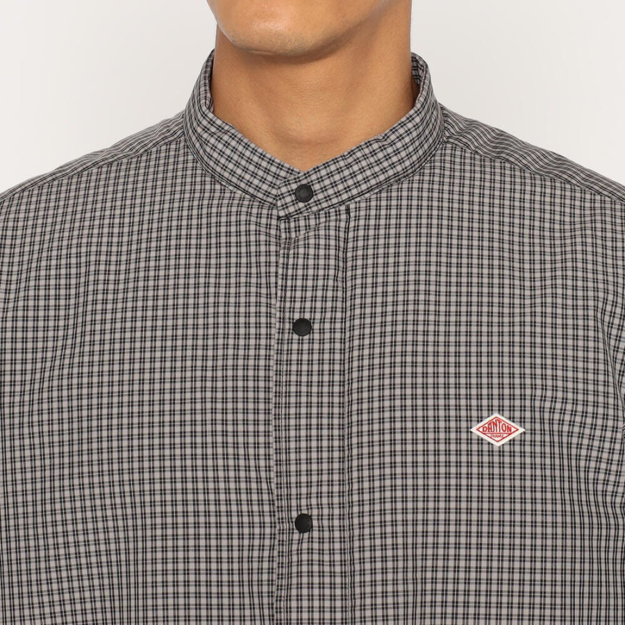 단톤 남성 인슐레이션 스탠드카라 셔츠 자켓 플레이드 2컬러 DT-A0642 CNP DNB261M101-0005