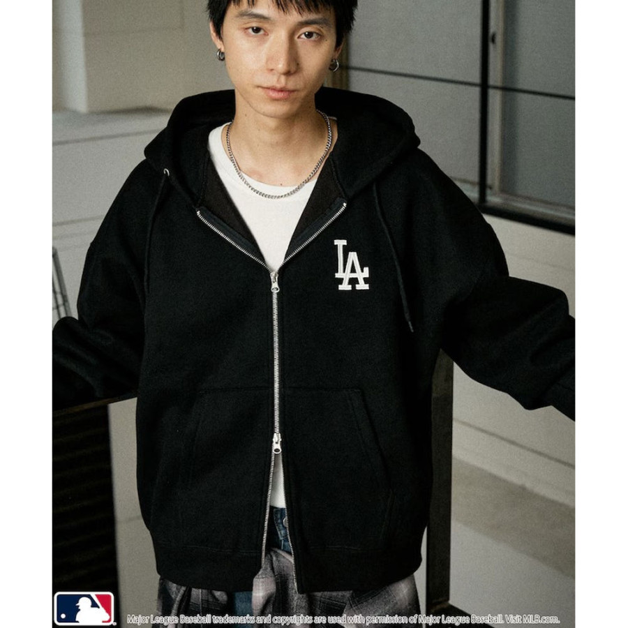 퍼블럭스 MLB 별주 스웨트 후드집업 3컬러 3110220800052