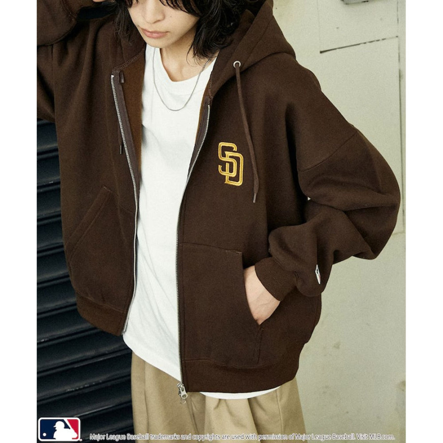 퍼블럭스 MLB 별주 스웨트 후드집업 3컬러 3110220800052