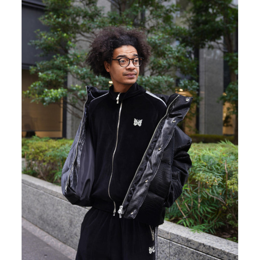 니들스 LHP 익스클루시브 트랙자켓 C/PE 벨루어 블랙 7846152282