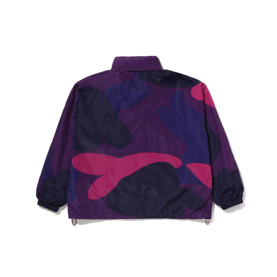 베이프 컬러 카모 스탠드 카라 후드 자켓 2컬러 1L80140312