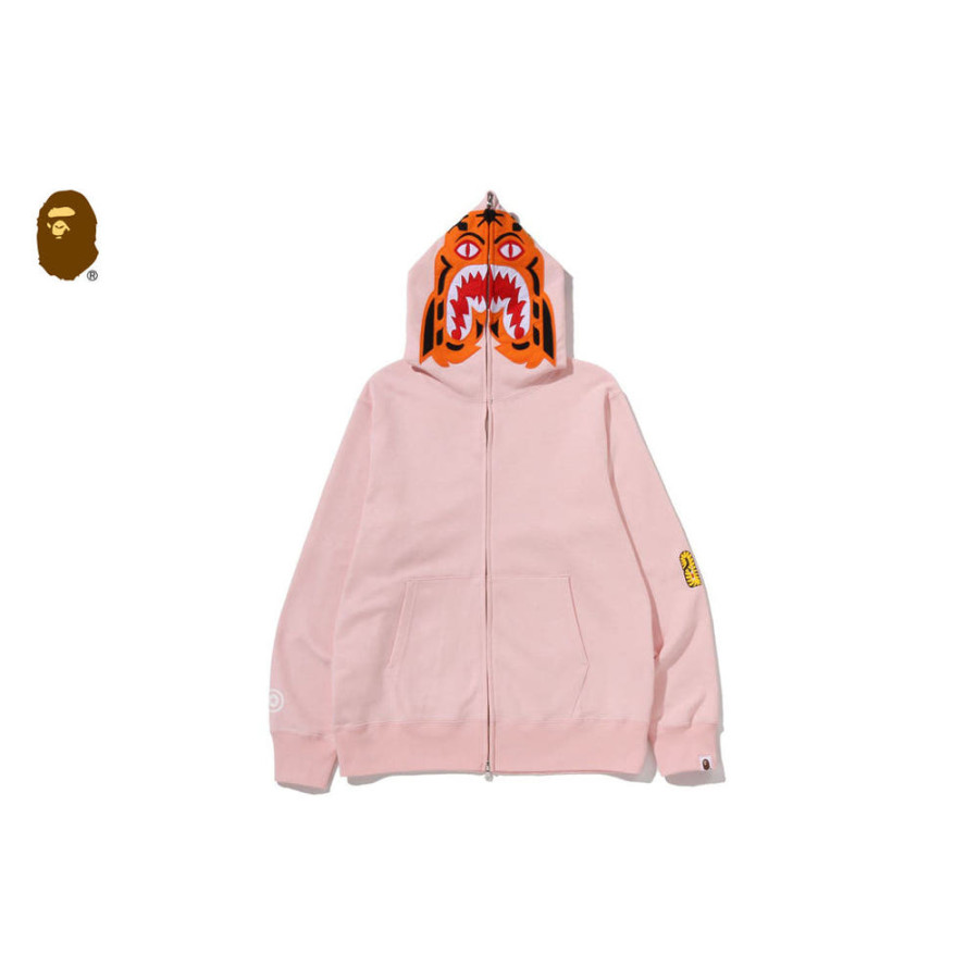 베이프 타이거 풀 후드 집업 4컬러 1L70115003