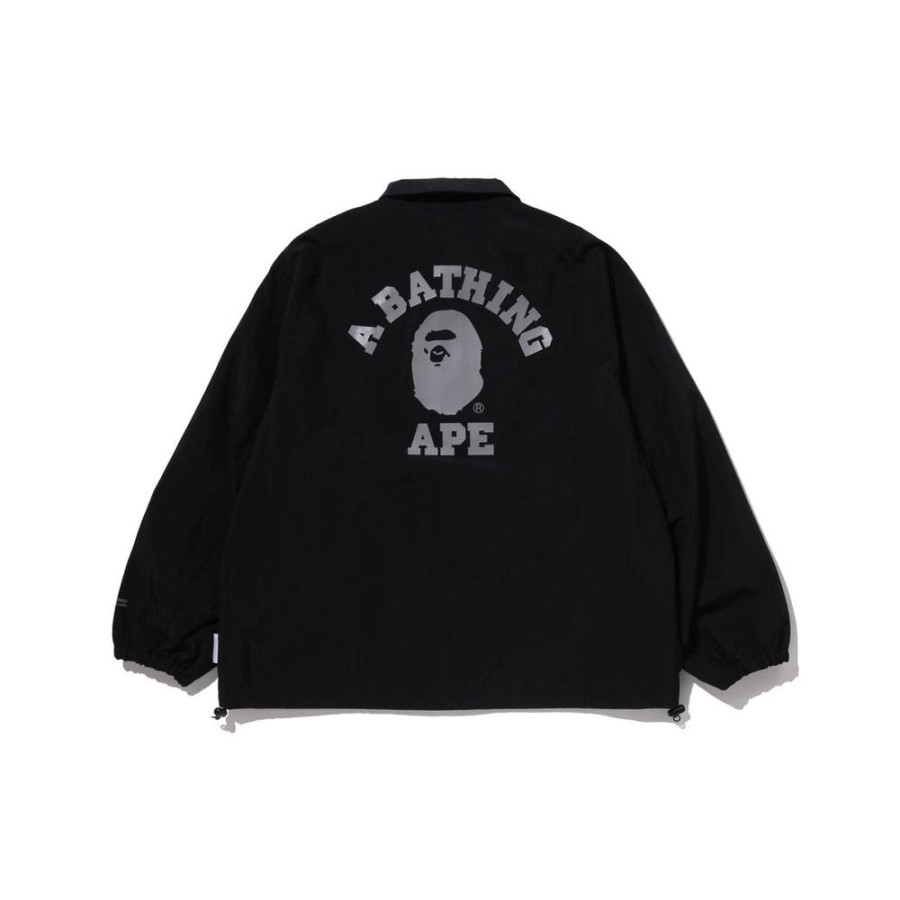 베이프 고어 텍스 윈드 스토퍼 칼리지 코치 자켓 2L 블랙 1L70140002