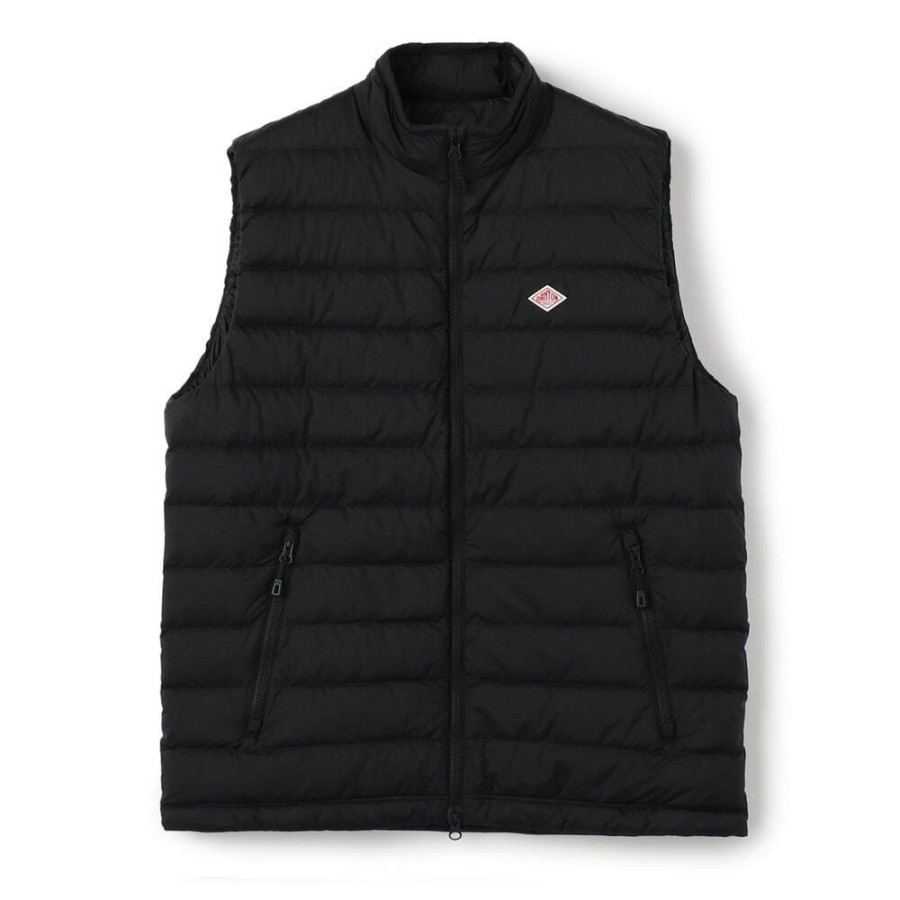 단톤 남성용 나일론 태피타 미들 다운 스탠드 칼라 조끼 3컬러 DT-A0565 NRP DNB252M101-0013