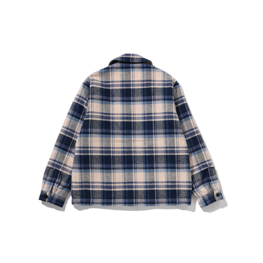 베이프 체크 CPO 집업 자켓 3컬러 1L80141005