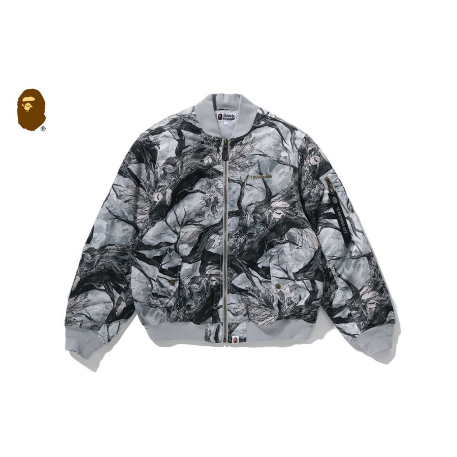 베이프 트리 엣지 카모 봄버 자켓 2컬러 1L80141301